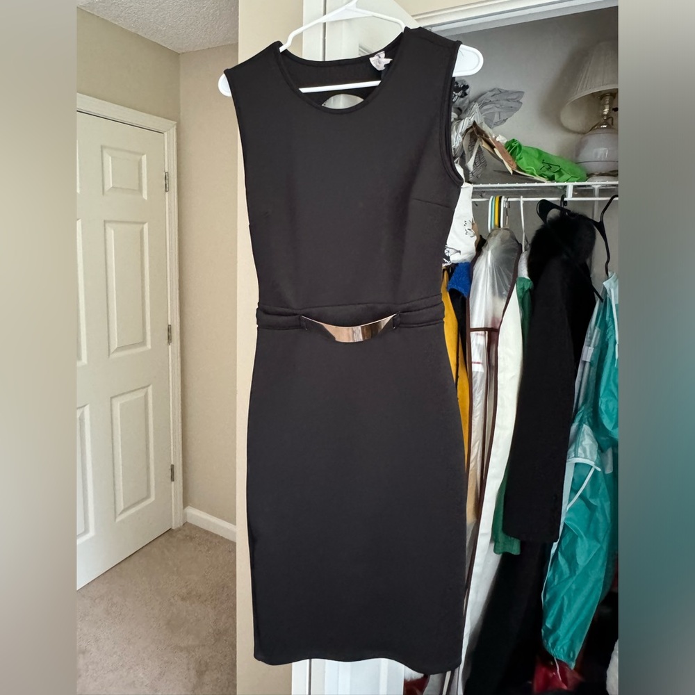 Backless bodycon dress